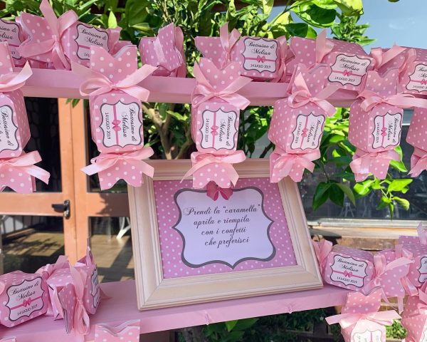 party favor box, pink PARTY DESIGN