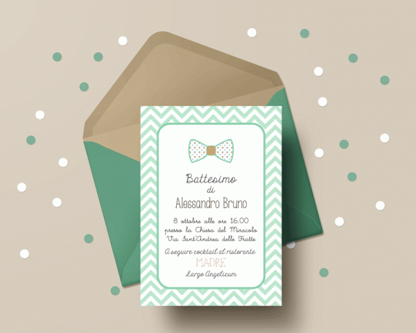 Personalizzazione inviti per eventi